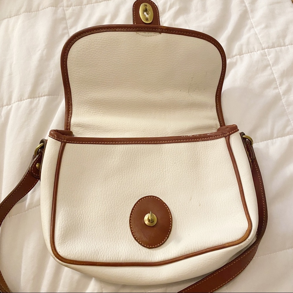 Coach Vintage Sheridan Leather Saddle Crossbody - Picture 8 of 10